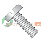 NEWPORT FASTENERS #8-32 x 3/8 in Slotted Pan Machine Screw, Plain 18-8 Stainless Steel, 5000 PK 697459